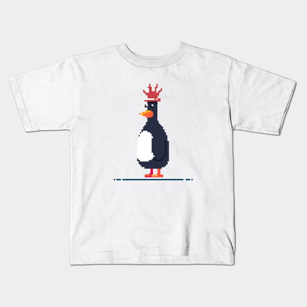 Feathers Mcgraw A Silent, Yet Villainous Penguin Kids T-Shirt by Ac Vai